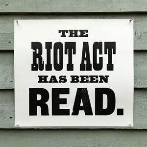 riot act